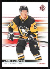 2019-20 SP Authentic Limited Red #23 Jake Guentzel Penguins